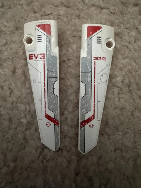 Lego Mindstorms EV3 Technic Armor Panel Fairing Decorated Stickers (Left+Right)