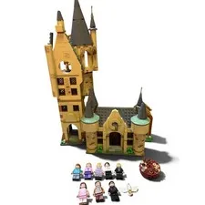 LEGO Harry Potter Hogwarts Astronomy Tower 75969 Multi Tan Excellent Minifigures