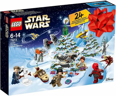 LEGO 75213 Star Wars Advent Calendar 2018 _ Space Ship 7 Minifigures New Xmas /
