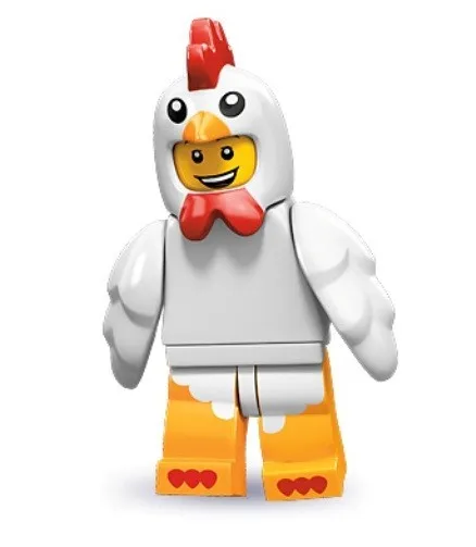 LEGO Chicken Suit Guy Minifigure 71000 Series 9 New Sealed