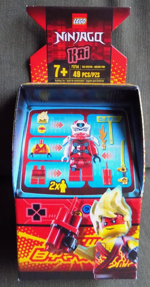 LEGO Ninjago Kai 71714 Avatar Arcade Pod NEW in Box Factory Sealed Retired