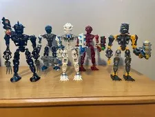 LEGO BIONICLE: Inika Lot (8727, 8728, 8729, 8730, 8732)