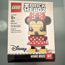 LEGO BrickHeadz Disney Minnie Mouse 41625 129pc Retired Boxed Set (2018)