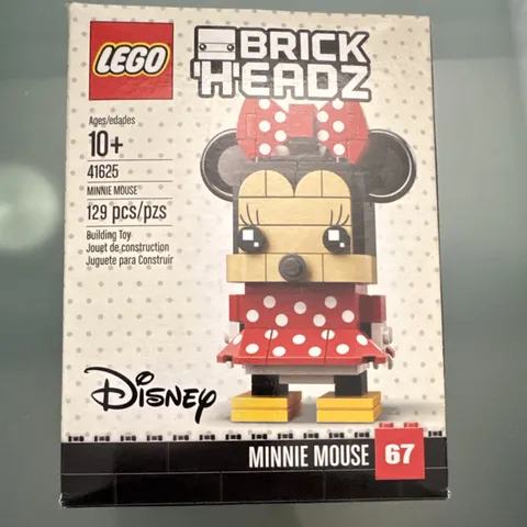LEGO BrickHeadz Disney Minnie Mouse 41625 129pc Retired Boxed Set (2018)