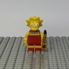LEGO Simpsons Series 1 LISA SIMPSON Minifigure 71005 Genuine