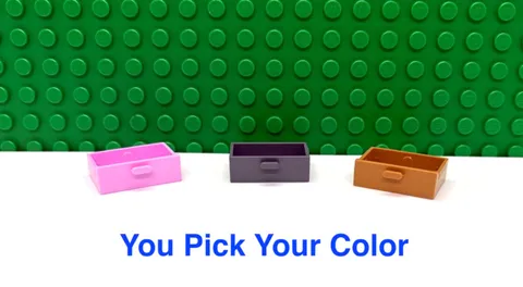 LEGO 2x3 Drawers Cupboard  "You Pick Your Color and Qty" NEW