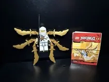 LEGO Ninjago Set 30080 Ninja Glider w/ Minifigure Zane & Instructions *COMPLETE*