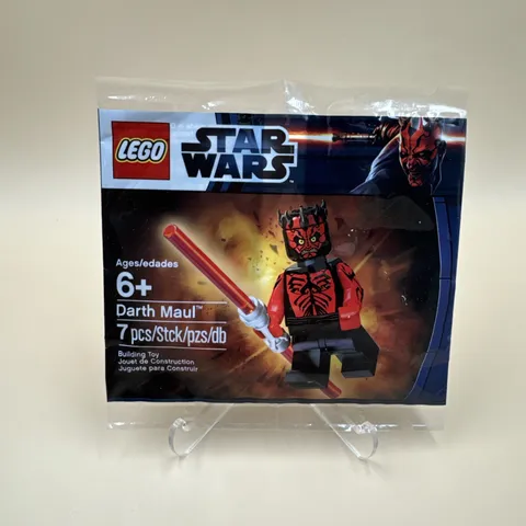 LEGO Star Wars: Darth Maul Minifigure Polybag (5000062) - New Sealed