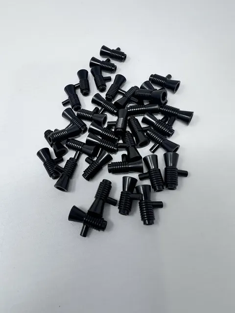 LEGO 4349 New Parts Megaphone Loudhailer  Blaster BLACK Lot Of 20