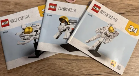 LEGO Creator 3 In 1 Space Manual- 31152 - Manual Only No Bricks
