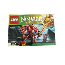 LEGO 70500 Kai's Fire Mech Instruction Manual 2013
