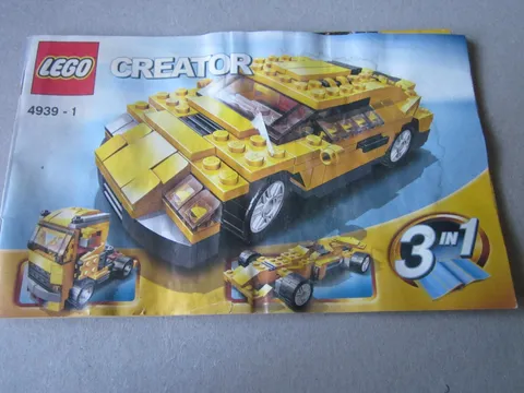 Lego Creator 4939-1 Building Instructions Instruction
