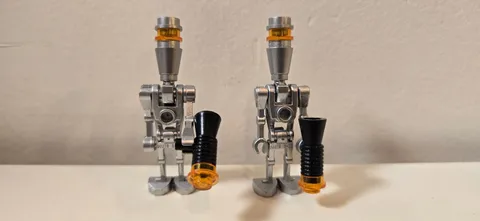 2x 2006 Lego Slave I Assassin Droid IG-88 sw0151 Minifig 1 Complete/1 Wrong Arms