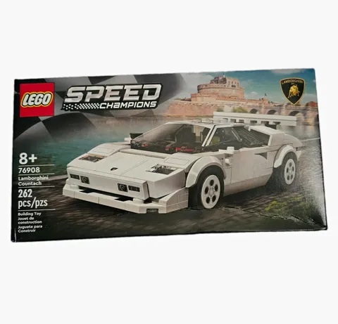 LEGO Speed Champions Lamborghini Countach 76908 Complete Set BOX SEALED