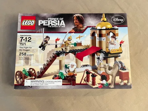LEGO Prince of Persia: The Fight for the Dagger (7571) COMPLETE BOX INSTRUCTIONS
