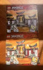 LEGO Ninjago 2504 Spinjitzu Dojo Instruction Manuals Booklets 1 & 2 2011