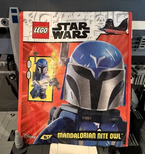 LEGO Star Wars 912501 Mandalorian Nite Owl Minifigure Paper Bag NEW SEALED
