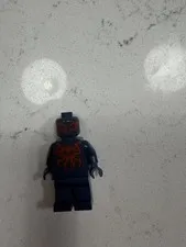 LEGO Marvel Spider-Man 2099 Minifigure SH0539 76114 Rare Dark Blue