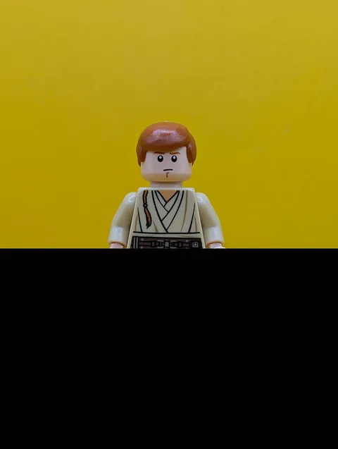 Obi-Wan Kenobi sw0812 (Young, Printed Legs, without Cape) Star Wars Lego Minifig
