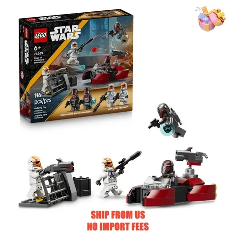 LEGO Star Wars Siege of Mandalore Battle Pack Building Toy for Boys & Girls - Th