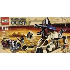New NIB  LEGO 7326 Pharoah's Quest Rise of the Sphinx set minor edgewear HTF