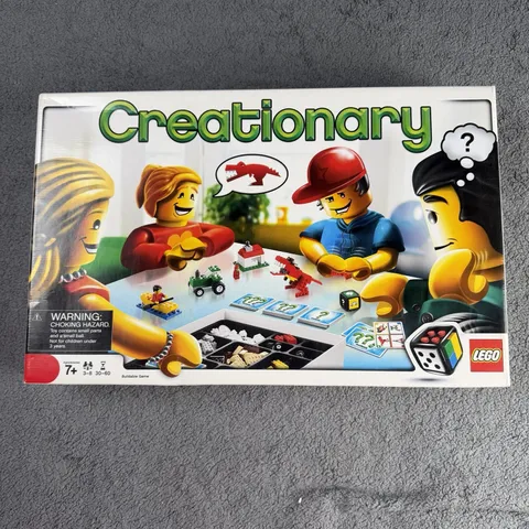 LEGO Creationary 3844 CIB Board Game