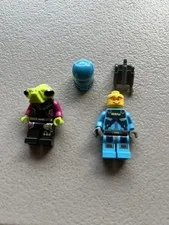 LEGO® Space Alien Conquest Defense Soldier ac015 ac002 EUC