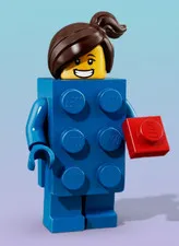 LEGO Minifigure Series 18 - 71021 - Brick Suit Girl #3