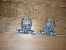 2 Bionicle Weapon Zamor Sphere Launchers in Pearl Light Gray Lego 54271 WYSIWYG