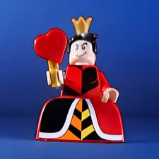 LEGO Disney Minifigures Queen of Hearts Minifigure with Crown Heart Scepter