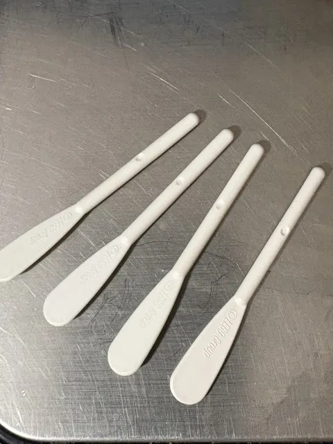 (4) Lego Part 2542 Paddle Boat Oar White Pirate Utensil VTG