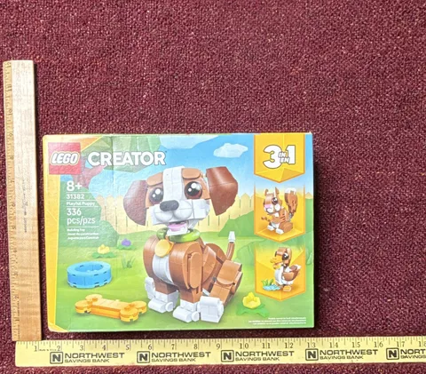LEGO Creator 3-in-1 Playful Puppy Dog Set 31382 336 pcs Age 8+