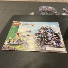 LEGO Castle: Special Edition Troll Battle Wheel (7041) Manual Only No Bricks #2