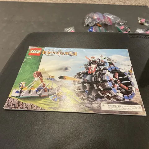 LEGO Castle: Special Edition Troll Battle Wheel (7041) Manual Only No Bricks #2
