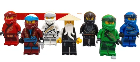 LEGO Minifigure Ninjago Lot Set Bulk Sale Lloyd Jay Kai Zen Cole