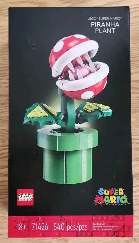 Lego Set 71426 Super Mario Piranha Plant New