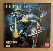 Lego Bionicle Set #8935 Nocturn Instructions 2007 HTF