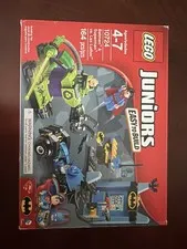LEGO Juniors 10724 Batman & Superman vs Lex Luthor Set New Sealed Box Damage