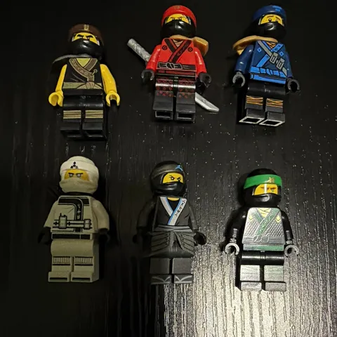 LEGO NINJAGO movie Minifigures Lot of 6