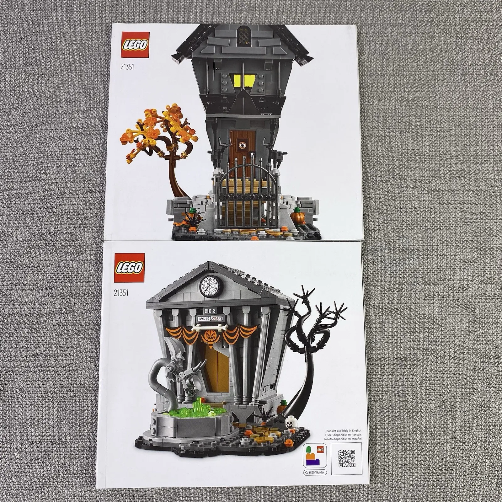 LEGO 21351 - Nightmare Before Christmas - Instruction Manuals Only
