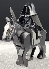 LEGO Lord of the Rings Ringwraith Nazgul Minifigure with Black Horse 9472