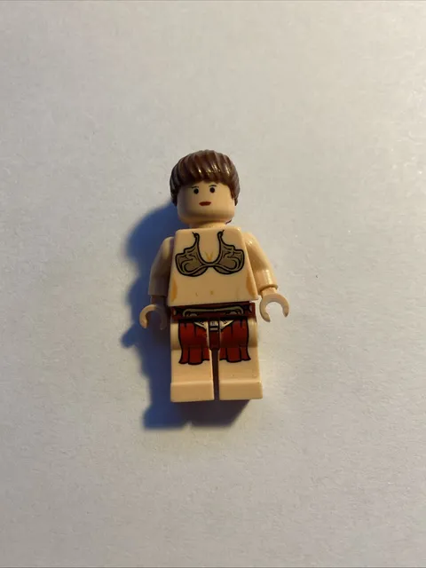 Damaged LEGO Princess Leia Minifigure Slave Star Wars Sail Barge