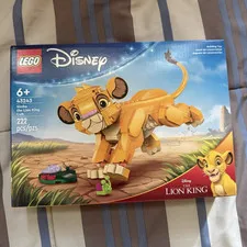 LEGO Disney Simba the Lion King Cub (43243) 222 pcs Building Toy 6+