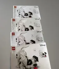 43269 LEGO Instruction MANUAL BOOKS ONLY 1-4 for 101 Dalmatians Puppy Large