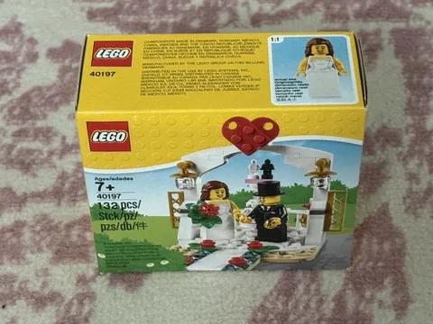 LEGO Wedding Favor Set (40197) New & Sealed