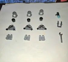 LEGO Star Wars Offworld Jawa Minifigures Lot x3 Gray Robes (75453) Mandalorian