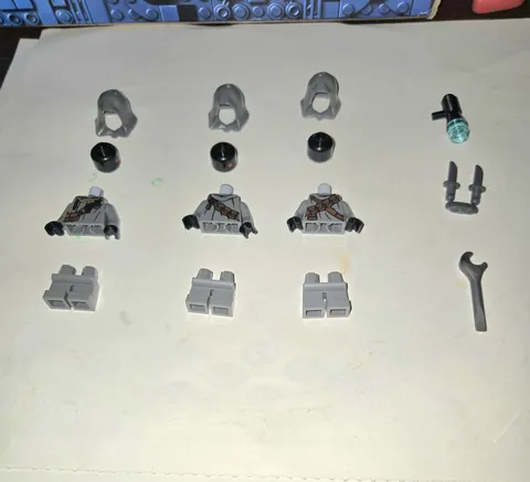 LEGO Star Wars Offworld Jawa Minifigures Lot x3 Gray Robes (75453) Mandalorian