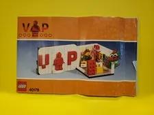 LEGO Iconic VIP Set 40178 Instruction Guide MANUAL ONLY