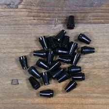 LEGO 59900 Black Cone 1x1 with Top Groove 4589b Qty 25