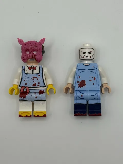 LEGO Batman 2006-08 Professor Pyg and Henchman UV Printed Custom Minifigures